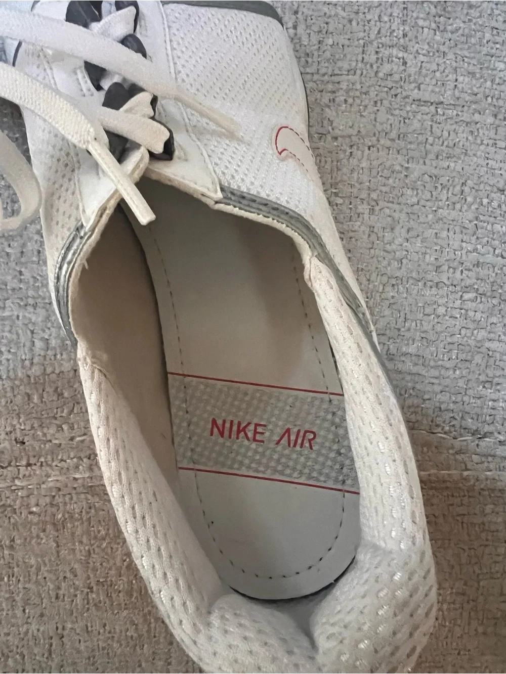 White women’s Athletic Golf Shoes - Lightweight Comfort Nike air Sz 10